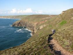 Cornish Coast Path near Perranporth